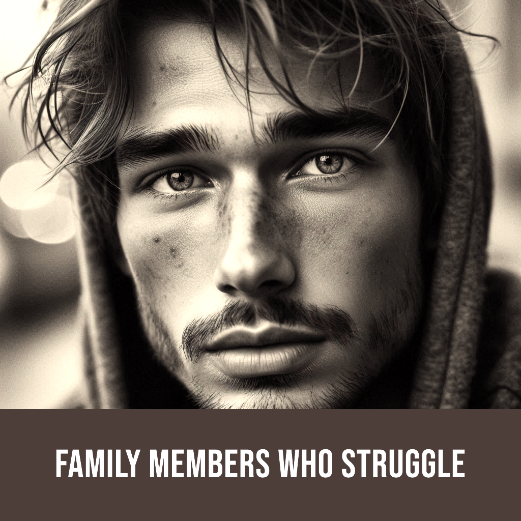 Family members who struggle